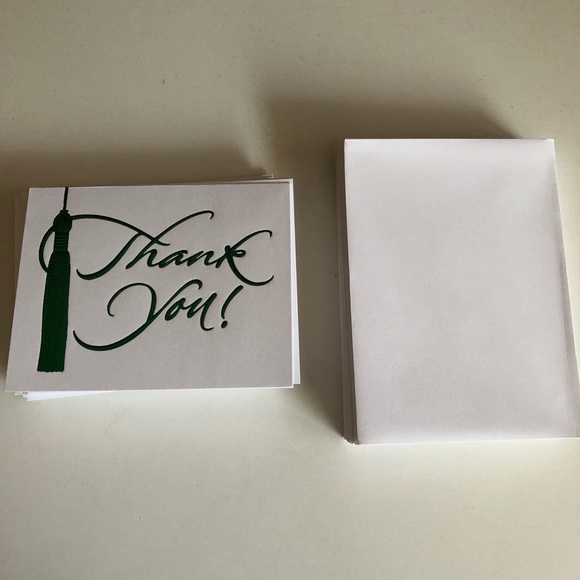 25 Graduation Thank You Cards With Envelopes - Picture 5 of 6